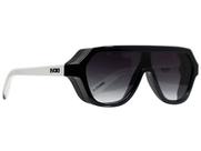 Óculos de Sol Evoke Avalanche Dive A10 Black White Shine Gray Grad