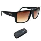 Óculos de Sol Evoke Code BRA12 Black Matte Brown Gradient