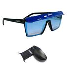 Óculos de Sol Evoke Futurah A05S Black Flash Blue