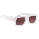 Óculos De Sol Evoke Lodown B01 White Milky G - Old Brown Gradient