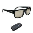 Óculos de Sol Evoke New Capo I BRA01 Black Shine Brown Óculos de Sol Evoke New Capo I BRA01 Black Shine Brown