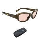 Óculos de Sol Evoke New EVK 61 G01 Metallic Brown Total