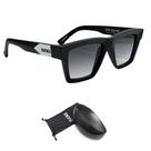 Óculos de Sol Evoke Time Square A12 Black Matte White