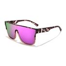 Óculos de sol FEISEDY B2996 Pink Leopard UV400 Mirror