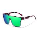 Óculos de sol FEISEDY B2996 UV400 Verde Espelhado 62mm
