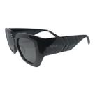 Óculos de Sol Feminino Acetato Preto Luxo Pisa Lançamento