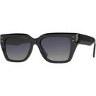 Óculos de Sol Feminino Formato Quadrado Cor Preto Lente Com Proteção UV400 Filtro Polarizado Visão Confortável Casual Tendência Village Heaven 6160