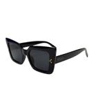 Oculos de Sol Feminino Gatinho Acetato com Apliques UV400