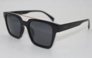 Óculos de sol feminino lougge 1046.2 preto brilho polarizado