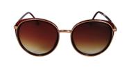 Óculos de Sol Feminino Marrom com Proteção UV400