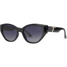 Óculos De Sol Feminino Preto Gatinho Polarizado UV400 Village Heaven 6343