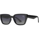 Óculos de Sol Feminino Quadrado Preto Casual Polarizado UV400 Original 6307