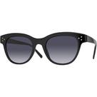 Óculos de Sol Feminino Redondo Preto Com Lente Polarizada Filtro Proteção UV400 Visão Nítida Confortável Modelo Tendência Village Heaven 6147