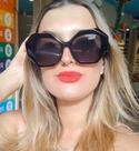 Óculos de sol feminino, versão moderna e estilosa