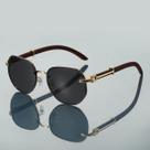 Óculos De Sol Femininos Com Lentes Gradientes Chic Multicoloridas Anti UV Para Direção KAMMPT Lentes