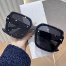 Óculos De Sol Femininos De Armação Quadrada Grande Para Viagem, Modernos, Com Proteção Solar E De