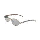 Óculos De Sol Femininos De Luxo Com Strass, Design Oval Vintage KAMMPT, Óculos De Moda Óculos De Sol Femininos De Luxo Com Strass, Design Oval Vintage KAMMPT, Óculos De Moda