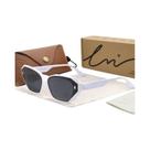Óculos De Sol Femininos Estilo Gato Polarizados UV400 Tendência 2024 Marca LM Moda Óculos TR90