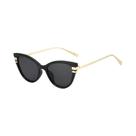 Óculos De Sol Femininos Estilo Gato UV400 Designer Com Hastes De Metal Elegantes E Casuais Óculos De Sol Femininos Estilo Gato UV400 Designer Com Hastes De Metal Elegantes E Casuais