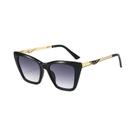 Óculos De Sol Femininos Estilosos Com Lentes Cat Eye UV400, Armação De Metal Clássica Óculos De Sol Femininos Estilosos Com Lentes Cat Eye UV400, Armação De Metal Clássica