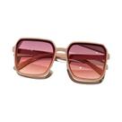 Óculos De Sol Femininos Extra Grandes De Moda Quadrados De Plástico Decorativos Para Uso Diário E