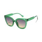 Óculos De Sol Femininos Modernos Com Estampa De Leopardo, Estilo Gatinho Redondo, Lentes Gradientes Óculos De Sol Femininos Modernos Com Estampa De Leopardo, Estilo Gatinho Redondo, Lentes Gradientes