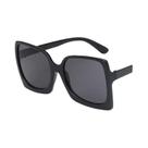 Óculos De Sol Femininos Oversized Com Gradiente, Armação Grande, Designer De Moda, Plástico UV400