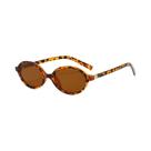 Óculos De Sol Femininos Redondos Pretos Com Lentes Gradientes Resistentes a UV E Armação Plástica Óculos De Sol Femininos Redondos Pretos Com Lentes Gradientes Resistentes a UV E Armação Plástica