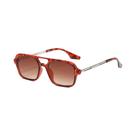 Óculos De Sol Femininos Retrô Olho De Gato Com Ponte Dupla E Armação Quadrada UV400 - Óculos De Moda Óculos De Sol Femininos Retrô Olho De Gato Com Ponte Dupla E Armação Quadrada UV400 - Óculos De Moda