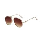 Óculos De Sol Femininos Rosa Espelhados Estilo Piloto UV400 Clássicos Com Lentes Planas Para Viagem Óculos De Sol Femininos Rosa Espelhados Estilo Piloto UV400 Clássicos Com Lentes Planas Para Viagem