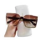 Óculos De Sol Femininos Slim Com Armação Metálica Estilo Europeu-Americano Anti-UV