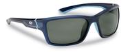 Óculos de Sol Flying Fisherman Cove para Homens - Matte Navy/Smoke