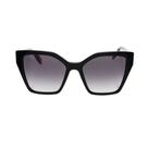 Óculos de Sol Furla SFU686 Feminino Quadrado em Acetato Preto