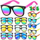 Óculos de sol GINMIC Kids Neon Party Favors UV400 Protection