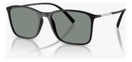 Óculos De Sol Giorgio Armani Em Acetato Preto, Lentes Cinza - Oceano
