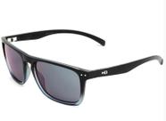 Óculos de sol hb cody matte fade black blue chrome
