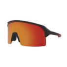 Oculos de Sol Hb Edge Matte Graphite Red Chrome Oculos de Sol Hb Edge Matte Graphite Red Chrome