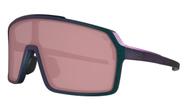 Óculos de sol hb grinder matte low light/ green purple / amber