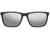 Óculos De Sol HB Iconic Matte Black Print Carbon Fiber Silver
