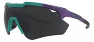 Óculos de sol hb shield compact 2.0 matte gra pur turq 2 gray