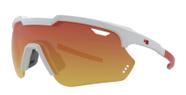 Óculos de sol hb shield compact 2.0 perlead white red chrome