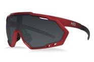 Óculos de sol hb spin gradient rage red gray / cristal
