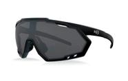 Óculos de sol hb spin matte black gray / cristal