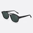 Óculos de Sol HUPI Berlin Preto Fosco com Lente Verde