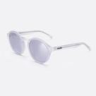 Óculos De Sol Hupi Kona Transparente Proteção Uv Fosco Prata Óculos De Sol Hupi Kona Transparente Proteção Uv Fosco Prata