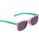 Óculos de Sol Infantil com Proteção UV Rosa e Verde Buba