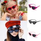 Óculos De Sol Infantil Retrô Gatinho Proteção Uv