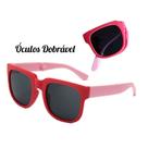 Óculos de Sol Infantil UV400 Polarizado Flexível e Dobrável.