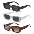 Óculos de sol JASPIN Retangle Y2K Retro 90s UV400 para mulheres e homens