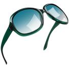 Óculos de sol Joopin Green Oversized Polarizados para Mulheres